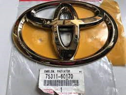 آرم جلوپنجره طلایی لندکروزر-2005-2007