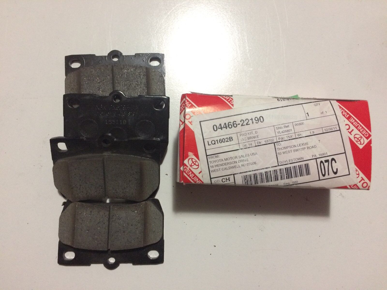 لنت عقب لکسوس  IS300-GS430-2010-08